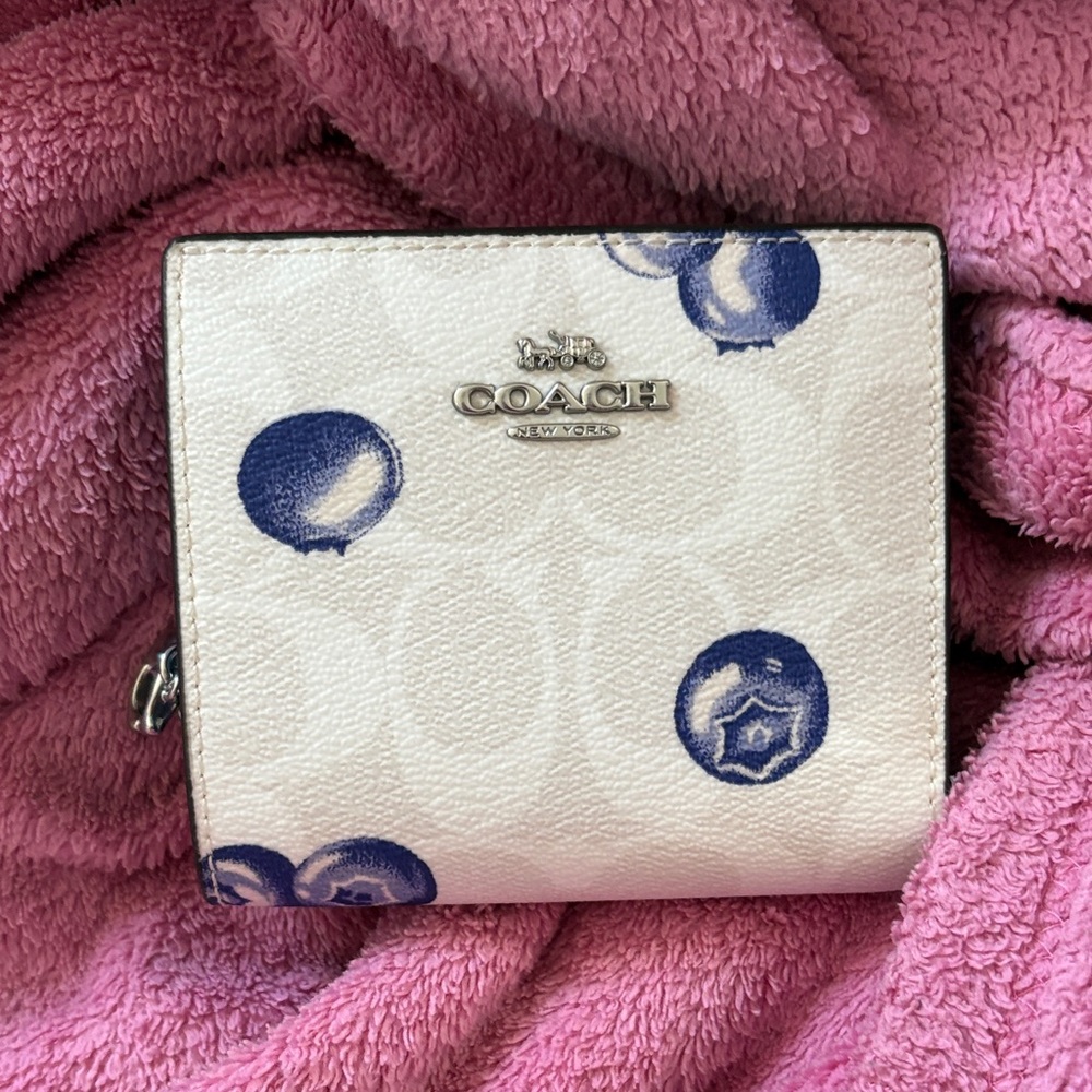 Coach Blueberry Wallet